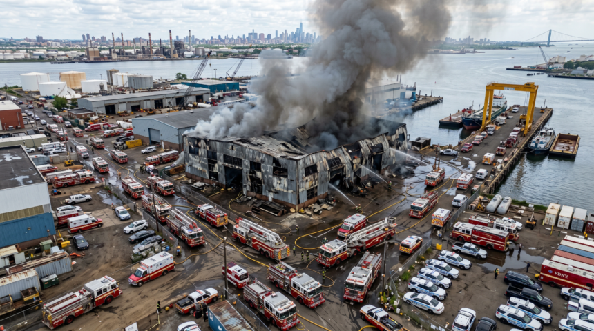 Fatal Staten Island Shipyard Blast Leaves One Dead, Over 30 First Responders Injured