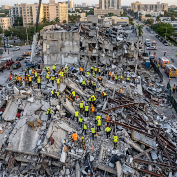 Nine-Story Building Collapses in Philippines, Killing One and Trapping 21 Workers
