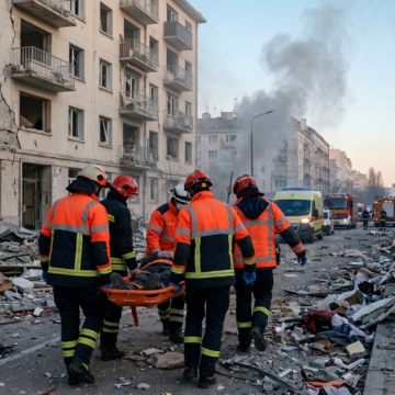 Massive Russian strike on Kyiv kills seven, damages civilian sites and undermines ceasefire hopes