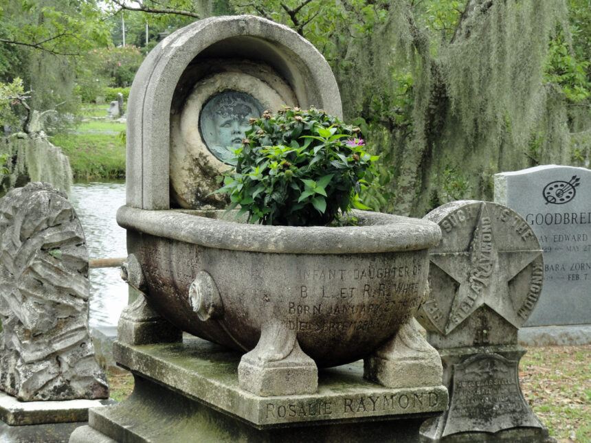 Rosalie Raymond White: A Victorian Memorial Frozen in Time