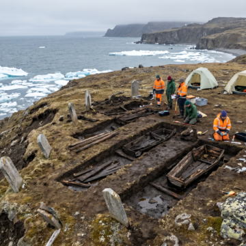 Historical Arctic Burial Sites Face Rapid Deterioration as Permafrost Melts