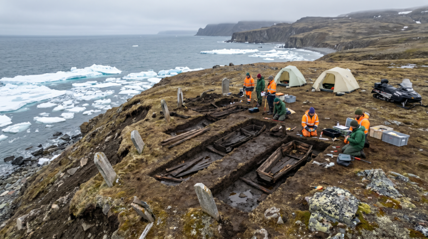 Historical Arctic Burial Sites Face Rapid Deterioration as Permafrost Melts