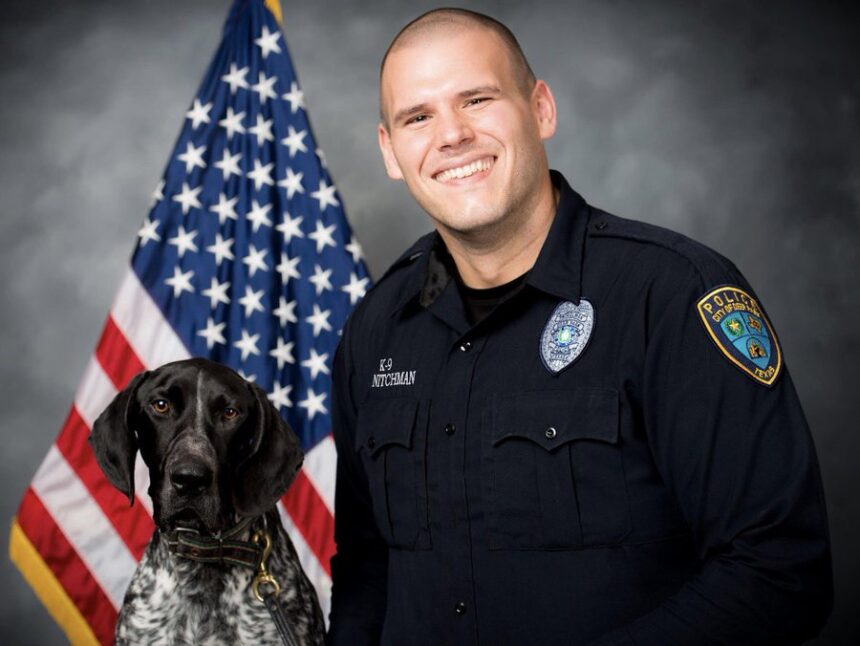 Officer Runs Into Tornado to Save His K-9 Partner