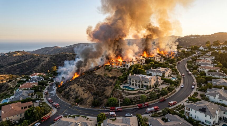 Man Accused of Starting Palisades Fire Tracked Following Fire Crews to Blaze Site