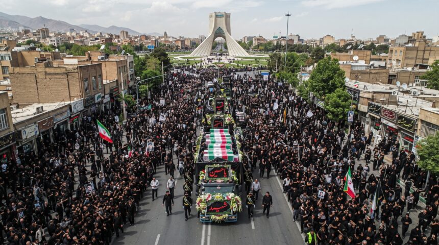 featured-37 Massive Crowds Gather in Tehran for Supreme Leader Khamenei’s Funeral Procession